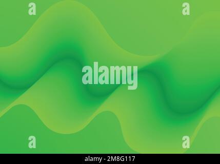 Liquid color background design. Trendy gradient shapes composition. Stock Vector