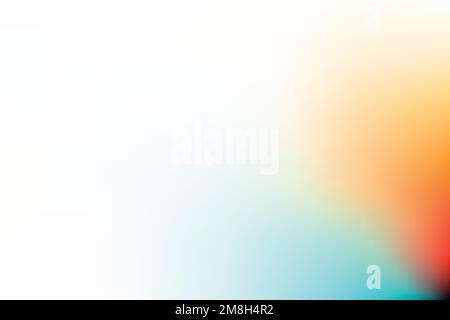 White faded gradient background vector with orange border Stock Vector