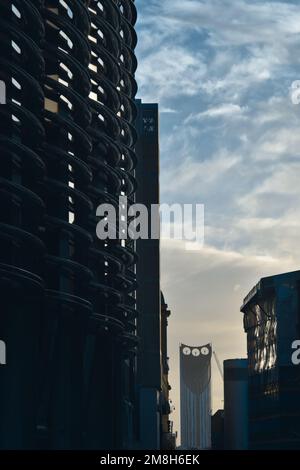 Strata SE1 building residential block of flats with wind turbines in ...