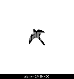 Cuckoo icon. Simple style animal science poster background symbol. Cuckoo brand logo design element. Cuckoo t-shirt printing. vector for sticker. Stock Vector