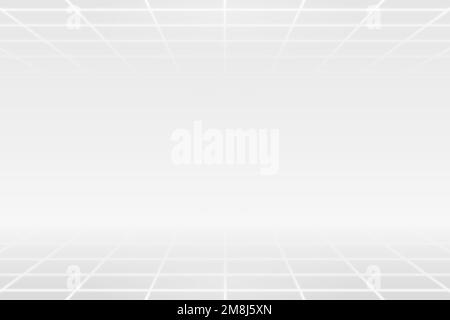 White grid line pattern on a gray background vector Stock Vector