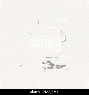 Doodle cooking pot sticker vector Stock Vector