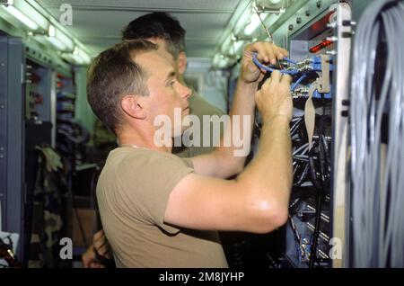 Members of the 3rd Combat Communications Group make the final ...