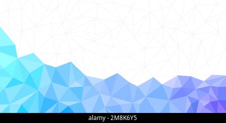 Colorful triangles background with transparencies and copy space Stock Vector