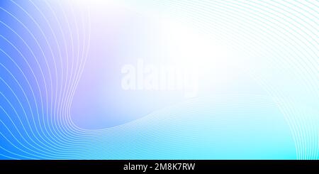 Wave background with copy space, motion and audio concept Stock Vector