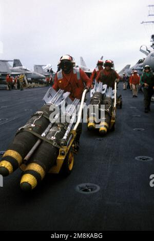 Aviation Ordnanceman Second Class (AO2) Douglas Wentz and CHIEF ...