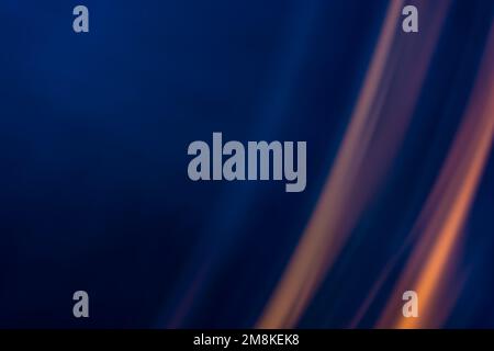 Dark blue horizontal abstract background with vertical diagonal wave line. Backdrop Stock Photo