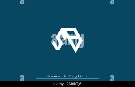 Alphabet letters Initials Monogram logo SB , BS Stock Vector