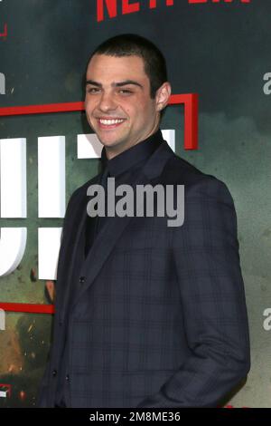 The Recruit Netflix Series Premiere at AMC Theaters at The Grove on December 8, 2022 in Los Angeles, CA Featuring: Noah Centineo Where: Los Angeles, California, United States When: 09 Dec 2022 Credit: Nicky Nelson/WENN Stock Photo