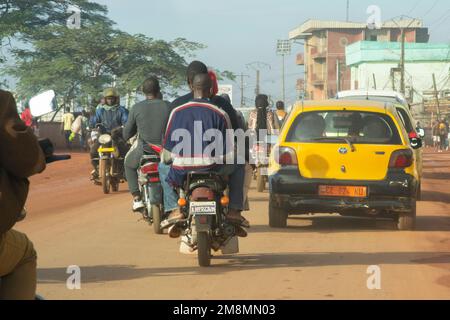 view from Yaounde, Cameroon Stock Photo