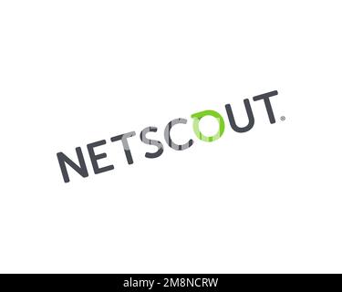 NetScout Systems, Logo, White background Stock Photo Alamy