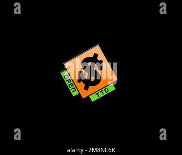 OpenTTD, Logo, Black background Stock Photo - Alamy