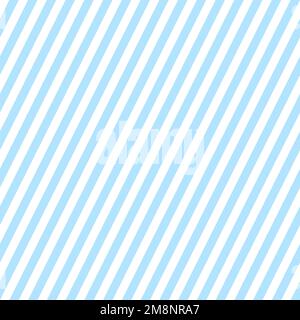 Diagonal lines seamless pattern. Light blue stripes background. Abstract minimalistic wallpaper. Stock Vector