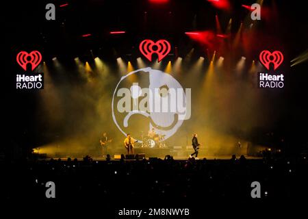 Los Angeles, USA. 14th Jan, 2023. Fall Out Boy performs at iHeartRadio ALTer EGO 2023 held at The Forum in Los Angeles, CA on Saturday, January 14, 2023. (Photo By Conor Duffy/Sipa USA) Credit: Sipa USA/Alamy Live News Stock Photo