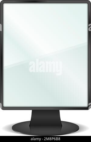 Black billboard, vector eps10 illustration Stock Vector