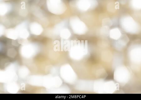 blurred image pearl white bokeh background Stock Photo
