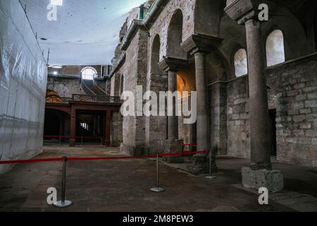 Istanbul, Turkey, November 28 2022. Topkapi Palace Harem, images from inside the Plat, Buildings and Museums. High quality photo Stock Photo