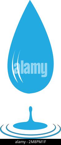 water drop logo vektor template Stock Vector Image & Art - Alamy