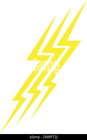 lightning logo vektor illustration design Stock Vector