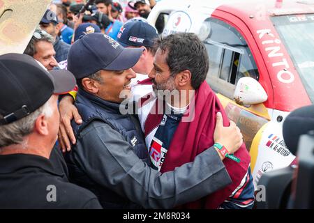 Damman, Saudi Arabia. 15th Jan, 2023. during the Stage 14 of the Dakar 2023 between Al-Hofuf and Damman, on January 15, 2023 in Damman, Saudi Arabia - Photo Florent Gooden / DPPI Credit: DPPI Media/Alamy Live News Stock Photo