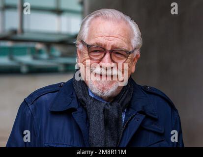 London, UK. 15th Jan, 2023. Actor Brian Cox, at the BBC for Sunday with Laura Kuenssberg. Credit: Mark Thomas/Alamy Live News Stock Photo