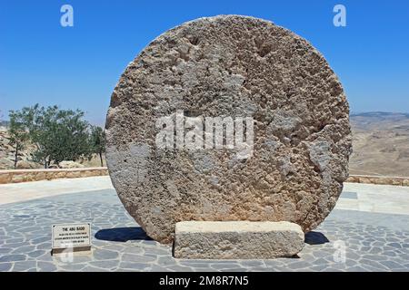 Fortified Door - Abu Badd Stock Photo