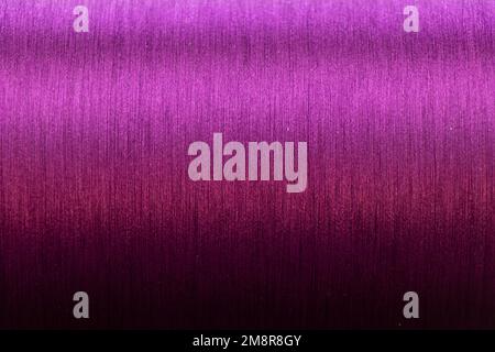 Closed up of pink color of thread textured background (Focus at center ...