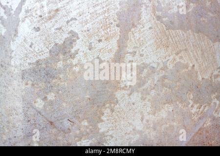 Plastered wall covered with fresh primer texture background Stock Photo