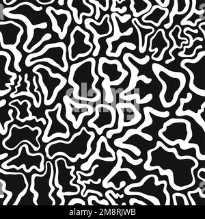 Deformed wavy dope word seamless pattern wallpaper.Vector graphic ...