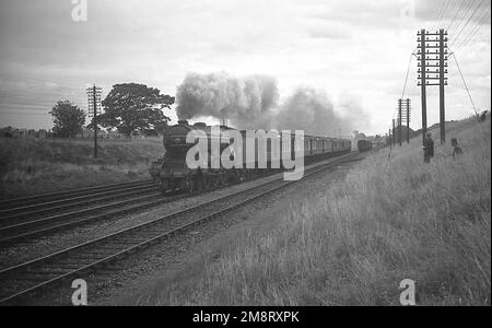 LNER A3 4-6-2 2747 Coronach Stock Photo
