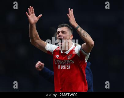 London, UK. 15th Jan, 2023. during the Premier League match at the Tottenham Hotspur Stadium, London. Picture credit should read: David Klein/Sportimage Credit: Sportimage/Alamy Live News Stock Photo