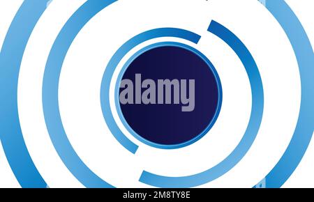 abstract back ground with circles Stock Vector