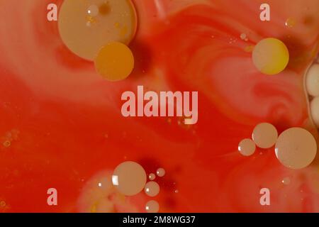 Macro abstract fluids Stock Photo