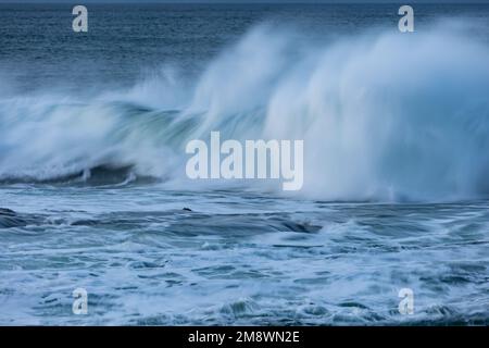 An afternoon on the Cantabrian coast with landscapes, fauna and waves! Stock Photo