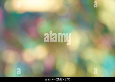 Abstract background of flickering lights with bokeh defocused lights. Colorful Christmas bokeh lighting and vintage crystal texture background. With space to copy. High quality photo Stock Photo