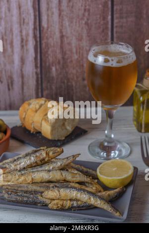 Fried fish typical tapa of southern spain, andalucia Stock Photo - Alamy