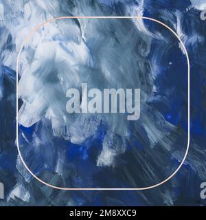 Square gold  frame on abstract background vector Stock Vector