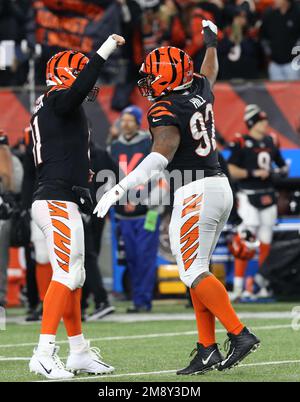 Cincinnati Bengals linebacker Germaine Pratt (57) plays against the  Baltimore Ravens in the second half of an NFL football game in Cincinnati,  Sunday, Jan. 8, 2023. (AP Photo/Jeff Dean Stock Photo - Alamy