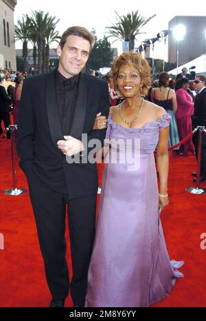 Alfre Woodard & husband Roderick Spencer attending the 12th Annual Screen Actors Guild Awards in 2006 Credit: Ron Wolfson  / MediaPunch Stock Photo