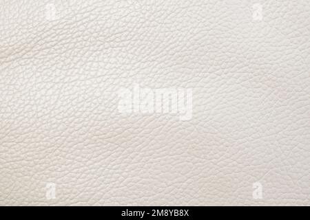 Macro shot white leather texture background.. Part of perforated leather details. White perforated leather texture background. Texture, artificial lea Stock Photo
