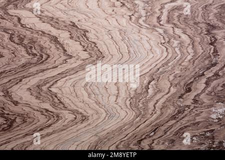 Marble Palissandro Oniciato background, texture in natural coffee, brown, beige color for design. Slab photo. Material backdrop for exterior home Stock Photo
