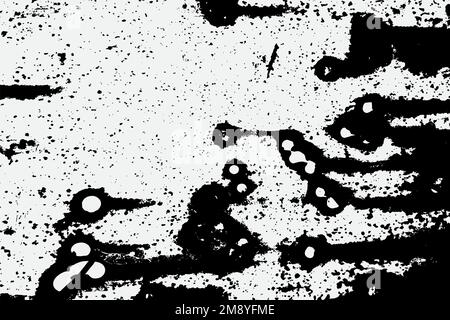 rusty iron texture background in black and white color EPS vector format Stock Vector