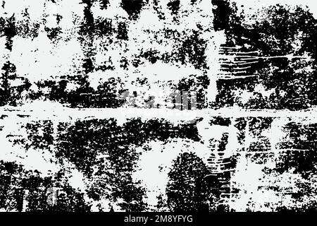 rusty iron texture background in black and white color EPS vector format Stock Vector