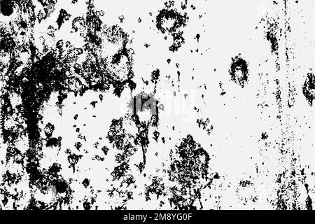 rusty iron texture background in black and white color EPS vector format Stock Vector