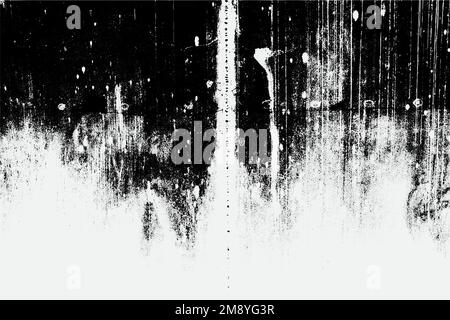 rusty iron texture background in black and white color EPS vector format Stock Vector