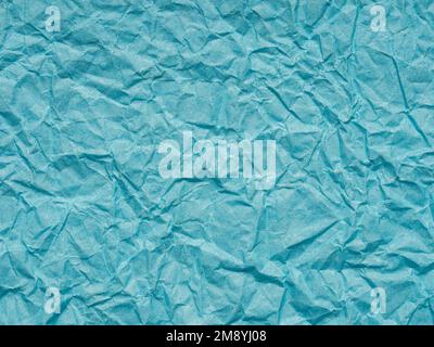 Blue crumpled paper texture Stock Photo - Alamy