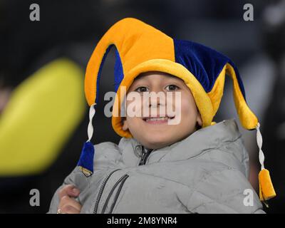 ISTANBUL - Fenerbahce supporter during the Turkish Super Lig match between Fenerbahce AS and Galatasaray AS at Ulker stadium on January 8, 2023 in Istanbul, Turkey. AP | Dutch Height | GERRIT OF COLOGNE Stock Photo