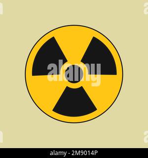 Radioactive icon design element vector Stock Vector