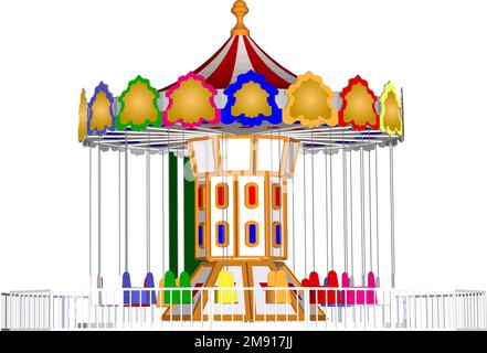 carnival fun fair festival circus park Stock Vector Image & Art - Alamy