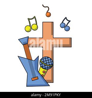 For icons, web, postcards, decor, packaging, prints for things, covers for notebooks, decoration of boxes for sticker, backpack, individual element an Stock Vector